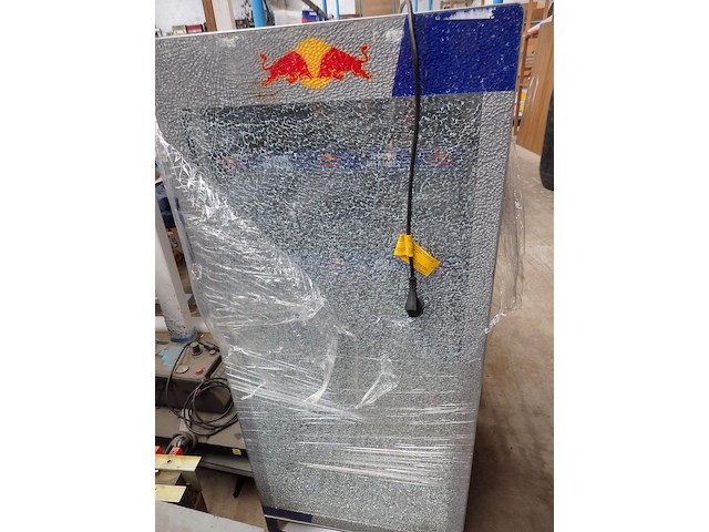 Frigo red bull, gas bijvullen , glas gebroken - afbeelding 1 van  2