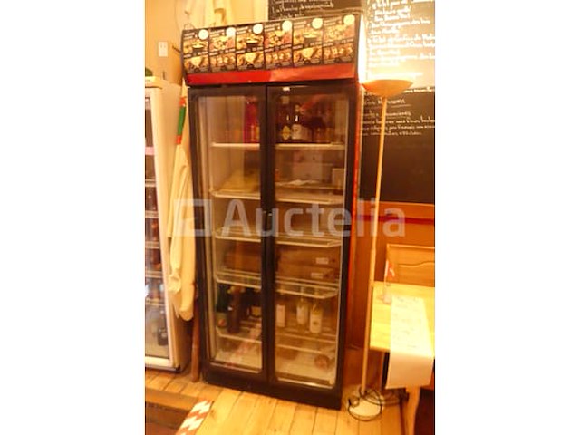 Frigoglass 2-deurs glazen rechtopstaande koelkast s-88 sd - afbeelding 4 van  6