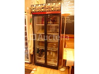 Frigoglass 2-deurs glazen rechtopstaande koelkast s-88 sd - afbeelding 4 van  6