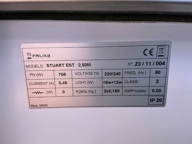 Frilixa - stuart est - koelvitrine bakkerij - afbeelding 6 van  7