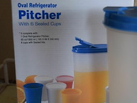 Frisdrankkan met 6 bekers 1950ml - afbeelding 2 van  2