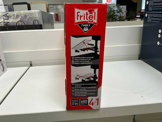 Fritel cheese raclette bak- en grillapparaat - afbeelding 2 van  3