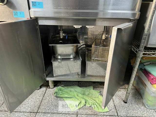 Friteuse dubbel inox - afbeelding 3 van  11