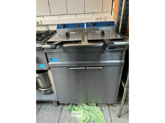 Friteuse dubbel inox - afbeelding 5 van  11