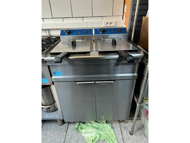 Friteuse dubbel inox - afbeelding 6 van  11