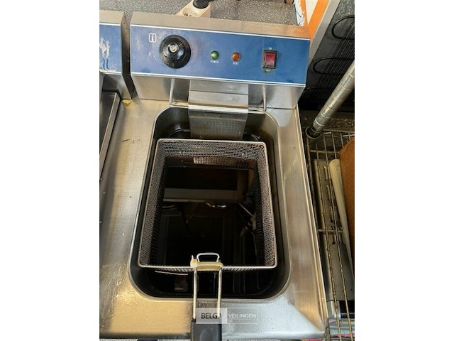 Friteuse dubbel inox - afbeelding 9 van  11