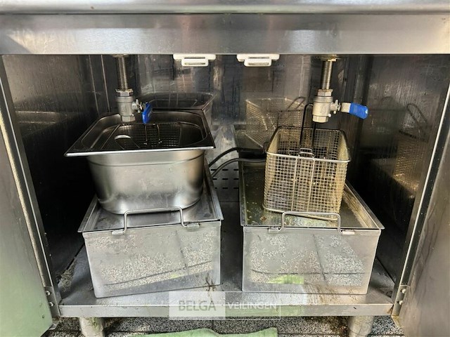 Friteuse dubbel inox - afbeelding 11 van  11