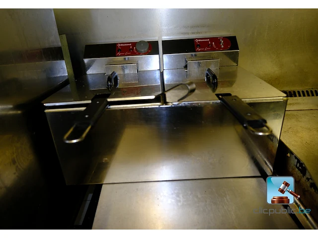Friteuse met dubbele bak - afbeelding 2 van  6
