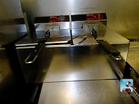 Friteuse met dubbele bak - afbeelding 2 van  6