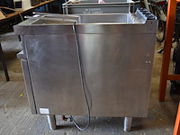 Friteuse op gas, ca. 90x40x90 cm