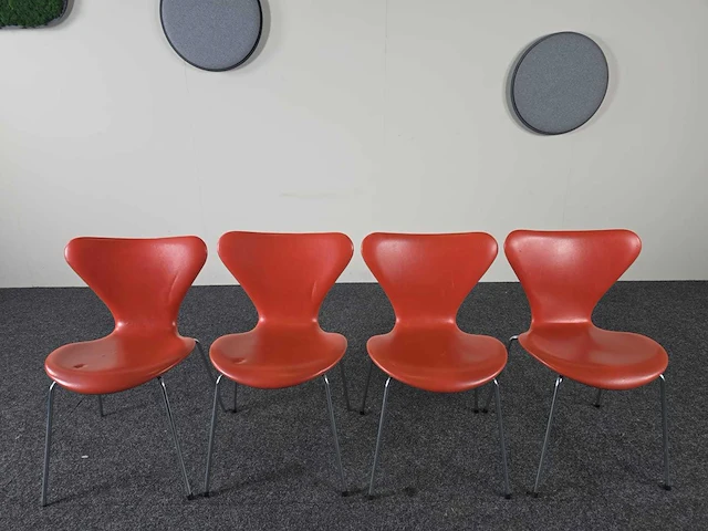 Fritz hansen - design stoel - kantinestoel (10x) - afbeelding 5 van  12