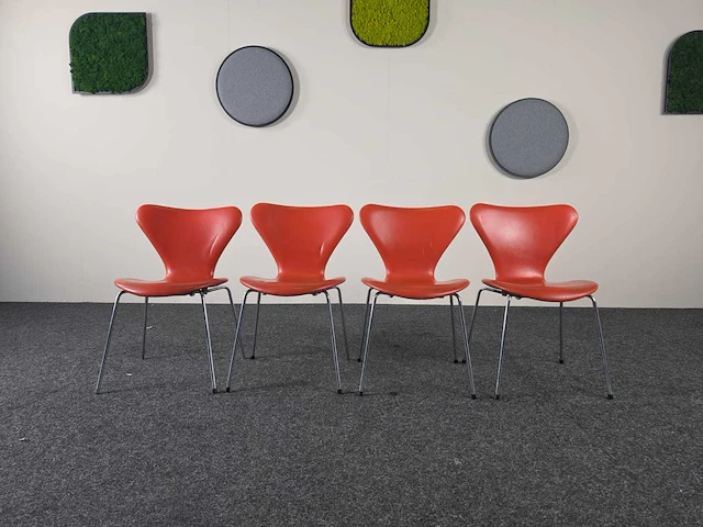 Fritz hansen - design stoel - kantinestoel (10x) - afbeelding 1 van  12