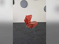 Fritz hansen - design stoel - kantinestoel (10x) - afbeelding 3 van  12