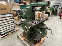 Fritz werner universele horizontale frezen werktuigwerktuigwerktuig machines freezen - afbeelding 8 van  12