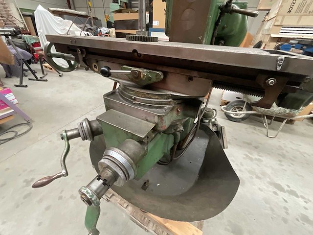 Fritz werner universele horizontale frezen werktuigwerktuigwerktuig machines freezen - afbeelding 11 van  12