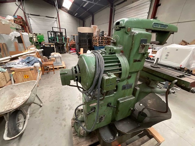 Fritz werner universele horizontale frezen werktuigwerktuigwerktuig machines freezen - afbeelding 7 van  12