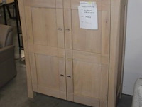 Frodo tv-meubel met inschuifdeuren - blad in fineereik - afbeelding 1 van  3