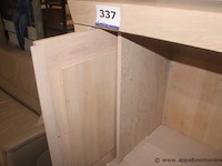 Frodo tv-meubel met inschuifdeuren - blad in fineereik - afbeelding 3 van  3