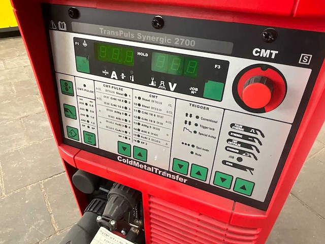 Fronius - 2007 - synergic 2700 cmt - mig lasapparaat - afbeelding 3 van  7