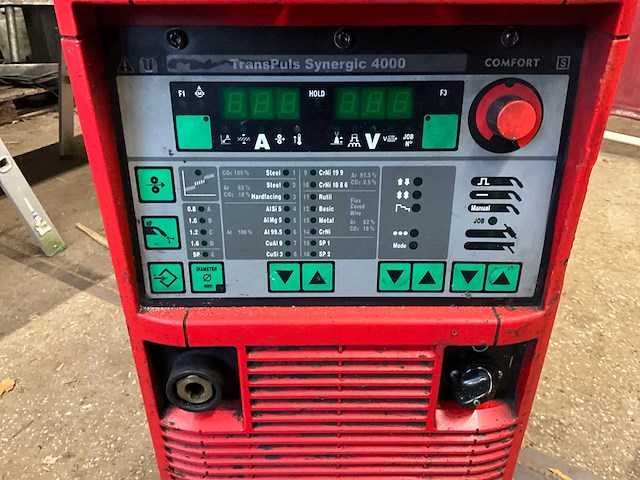 Fronius - transpuls synergic 4000 - mig lasapparaat - afbeelding 11 van  12