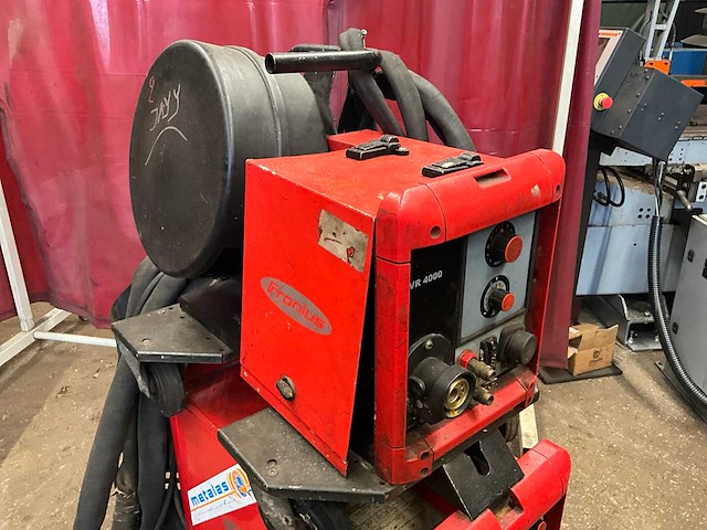 Fronius - transpuls synergic 4000 - mig lasapparaat - afbeelding 6 van  12