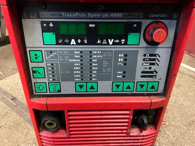 Fronius - transpuls synergic 4000 - mig lasapparaat - afbeelding 9 van  12