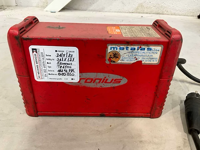 Fronius transpocket 1500 mig lasapparaat - afbeelding 2 van  5