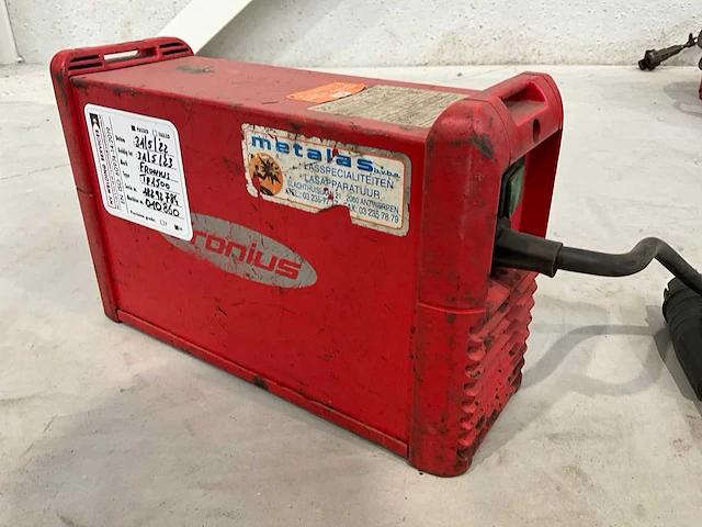 Fronius transpocket 1500 mig lasapparaat - afbeelding 3 van  5