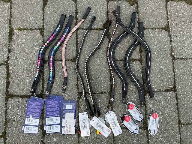 Front riemen (9x) + blinker paarden (1x) - afbeelding 3 van  5