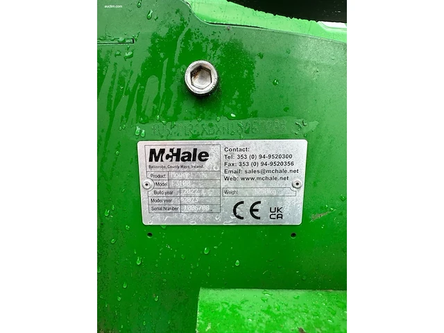 Frontmaaier/schijvenmaaier mchale f3100 - afbeelding 7 van  8