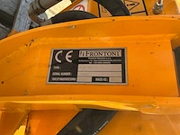 Frontoni fly 120 heggenschaar hydraulisch bediening - afbeelding 3 van  12