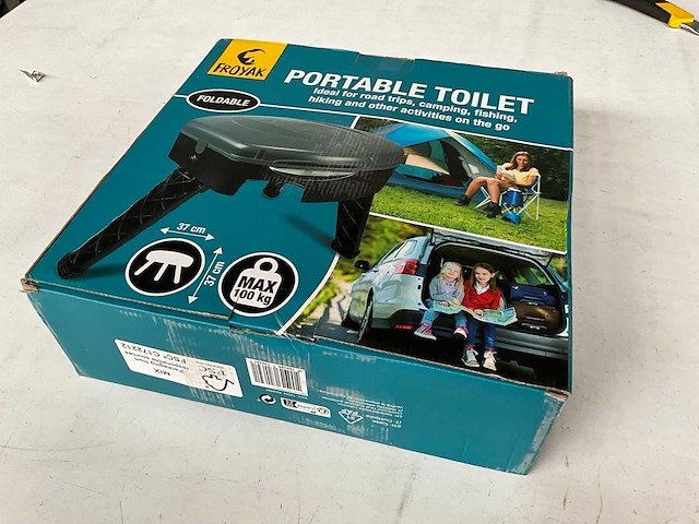 Froyak opvouwbaar toilet - afbeelding 2 van  2
