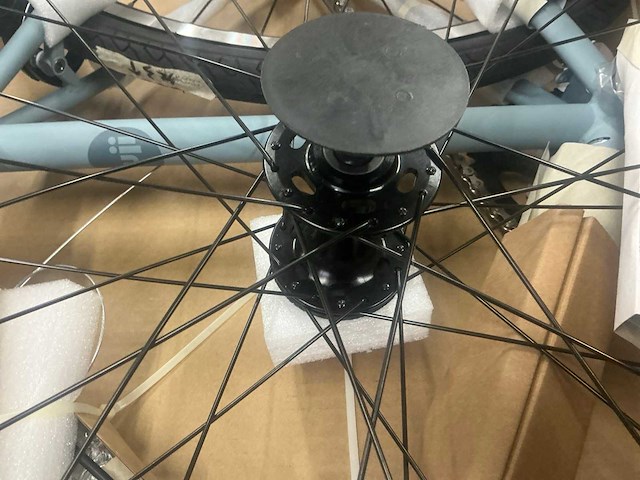 Fuji declaration matt powder blue herenfiets (2x) - afbeelding 10 van  13