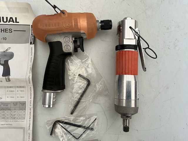 Fuji fl-5d-10 + fl4sd-10 pneumatischeslagmoersleutel (2x) - afbeelding 2 van  2
