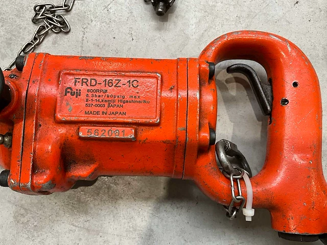 Fuji frd-16z-1c pneumatische boormachine (2x) - afbeelding 6 van  11
