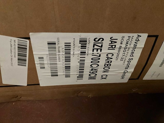 Fuji jari carbon 49 cm (1x) - afbeelding 5 van  5