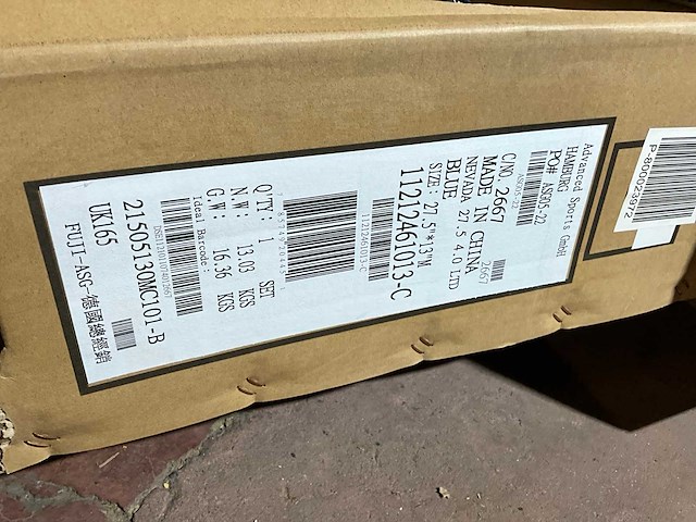 Fuji nevada 27,5" blue (1x) - afbeelding 3 van  4