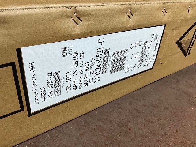 Fuji nevada 29" satin red (1x) - afbeelding 3 van  3