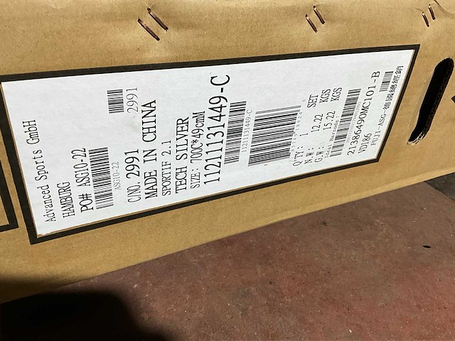 Fuji sportif 2.1 52 cm silver(2x) - afbeelding 1 van  4