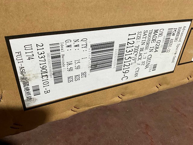 Fuji traverse 1.7 19" satin black /cyan (1x) - afbeelding 4 van  4