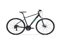 Fuji traverse 1.7 21" satin black / green (1x) - afbeelding 1 van  5