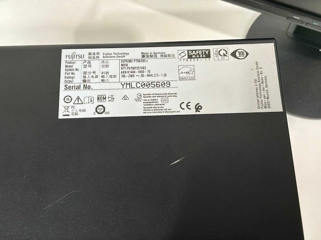 Fujitsu esprimo p758/e85 desktop - afbeelding 3 van  10