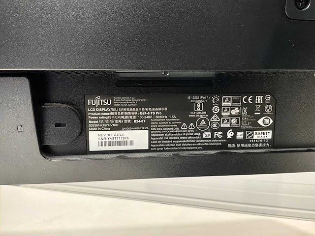 Fujitsu monitor (14x) - afbeelding 2 van  3