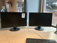 Fujitsu monitor (2x) - afbeelding 1 van  4