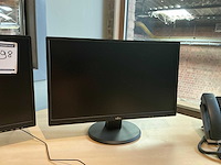 Fujitsu monitor (2x) - afbeelding 3 van  4