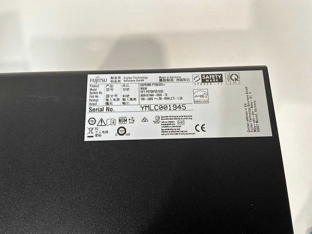 Fujitsu p758/e85+ esprimo desktop (2x) - afbeelding 3 van  5