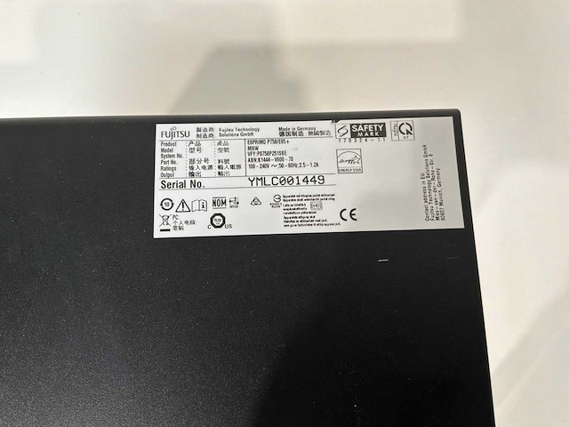 Fujitsu p758/e85+ esprimo desktop - afbeelding 2 van  4