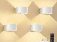 Fulen wandlampen met bewegingssensor (4 stuks) - afbeelding 1 van  5