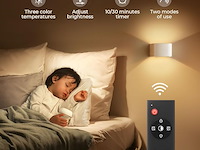 Fulen wandlampen met bewegingssensor (4 stuks) - afbeelding 5 van  5