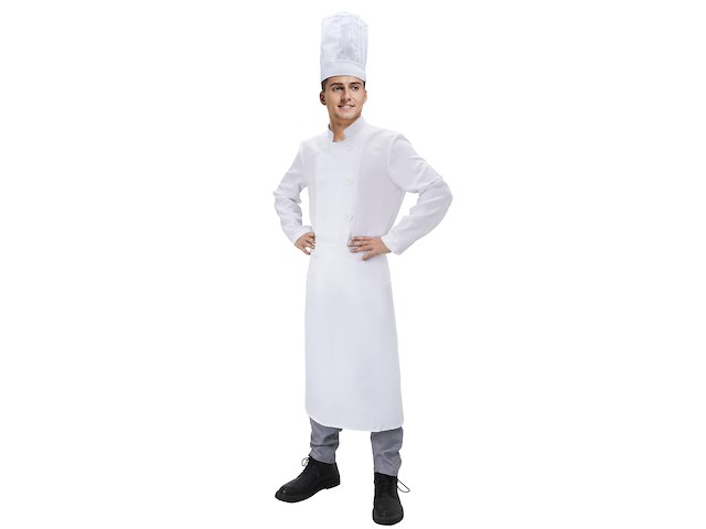 Funhoo linguini kokskostuum + muis haarband (medium) - afbeelding 1 van  4